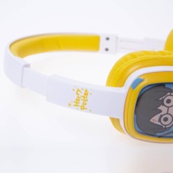 Harry Potter słuchawki nauszne Flip 'N Switch 2.0 Headphones biało-złote