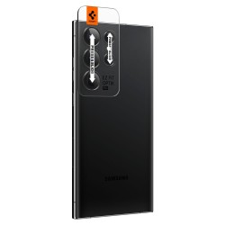Spigen osłona aparatu Optik Pro Camera Protector 2-pack do Samsung Galaxy S23 Ultra czarna