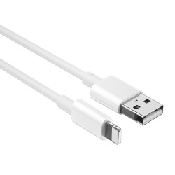 WIWU kabel C006 USB - Lightning 1,2 m 2,4A biały