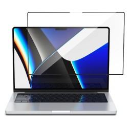 Spigen szkło hartowane Glass FC do MacBook Pro 14 2021 - 2022 czarne