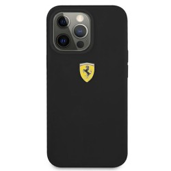 Ferrari nakładka do iPhone 13 Pro Max 6,7&quot FESSIHCP13XBK czarna hardcase Silicone