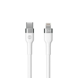 Forever kabel Flexible USB-C - Lightning 2,0 m 20W biały