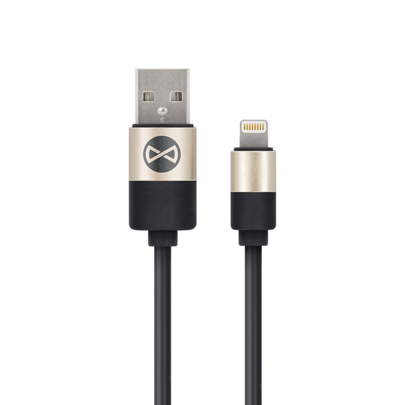 Forever kabel Modern USB - Lightning 1,0 m 2A czarny