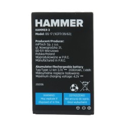 Bateria do myPhone Hammer 3 / Hammer 3+ 2000mAh