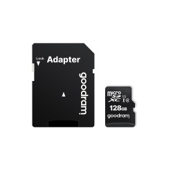 GoodRam karta pamięci 128GB microSDXC kl. 10 UHS-I 100 / 10 MB/s + adapter