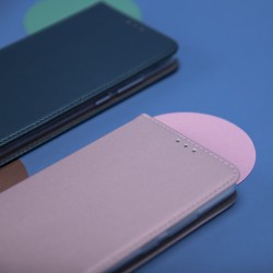 Etui Smart Magnetic do Samsung Galaxy A10 różowo-złoty