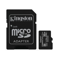 Kingston karta pamięci 32GB microSDHC Canvas Select Plus kl. 10 UHS-I 100 MB/s + adapter