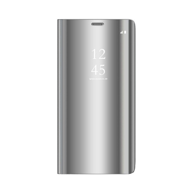 Etui Smart Clear View do Samsung Galaxy S8 srebrny