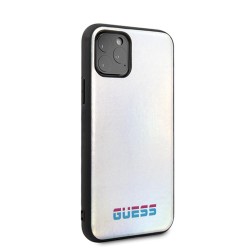 Guess nakładka do iPhone 11 Pro GUHCN58BLD srebrna hard case Iridescent