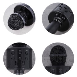 Maxlife mikrofon z głośnikiem Bluetooth MX-300 czarny