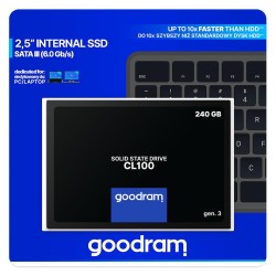 GoodRam dysk SSD 240GB SATA III 2,5 CL100 Gen. 3 RETAIL