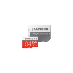 Samsung karta pamięci 64GB microSDXC Evo Plus + adapter