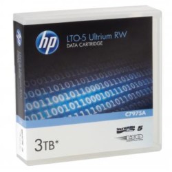 HP Ultrium RW LTO 5, 1100 (1,1 TB)/GB 3000 (3 TB)GB, jasnoniebieski, C7975A, do archiwizacji danych