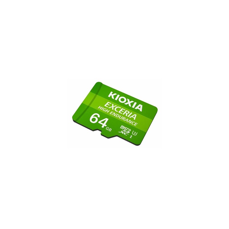 Kioxia Karta pamięci  Exceria High Endurance (M303E), 64GB, microSDXC, LMHE1G064GG2, UHS-I U3 (Class 10)