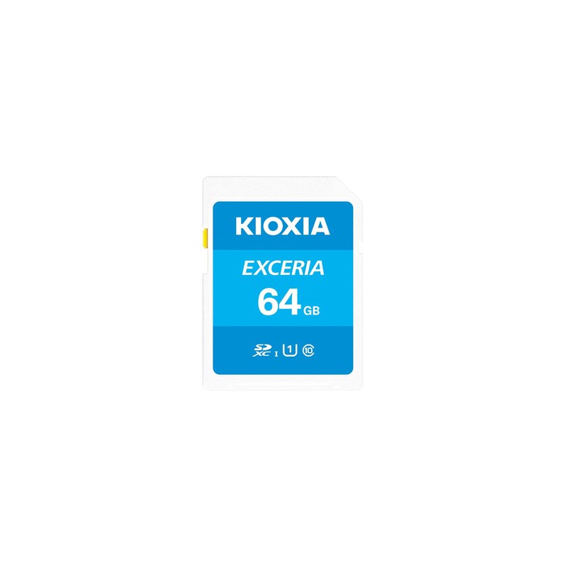 Kioxia Karta pamięci Exceria (N203), 64GB, SDXC, LNEX1L064GG4, UHS-I U1 (Class 10)