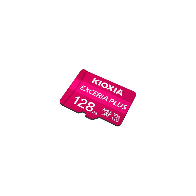 Kioxia Karta pamięci Exceria Plus (M303), 128GB, microSDXC, LMPL1M128GG2, UHS-I U3 (Class 10)