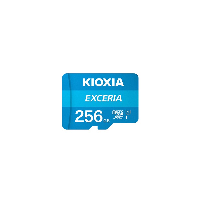 Kioxia Karta pamięci Exceria (M203), 256GB, microSDXC, LMEX1L256GG2, UHS-I U1 (Class 10)
