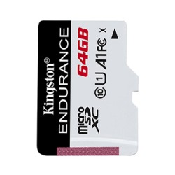 Kingston karta pamięci  High-Endurance, 64GB, micro SDHC, SDCE/64GB, UHS-I U1 (Class 10), A1