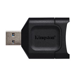 Kingston czytnik USB 3.0 (3.2 Gen 1), MobileLite Plus SD, SD, zewnętrzny, czarna, złącze USB A