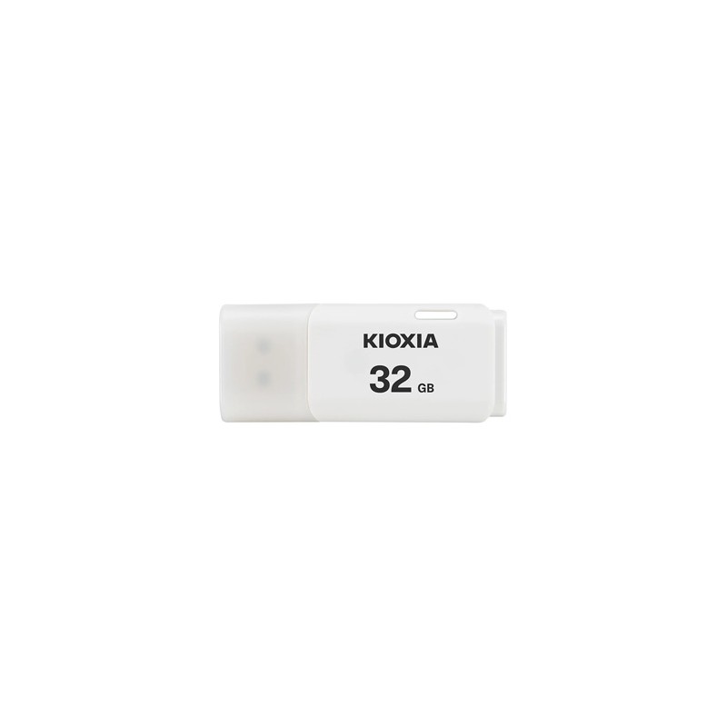 Kioxia USB flash disk, USB 2.0, 32GB, Hayabusa U202, Hayabusa U202, biały, LU202W032GG4