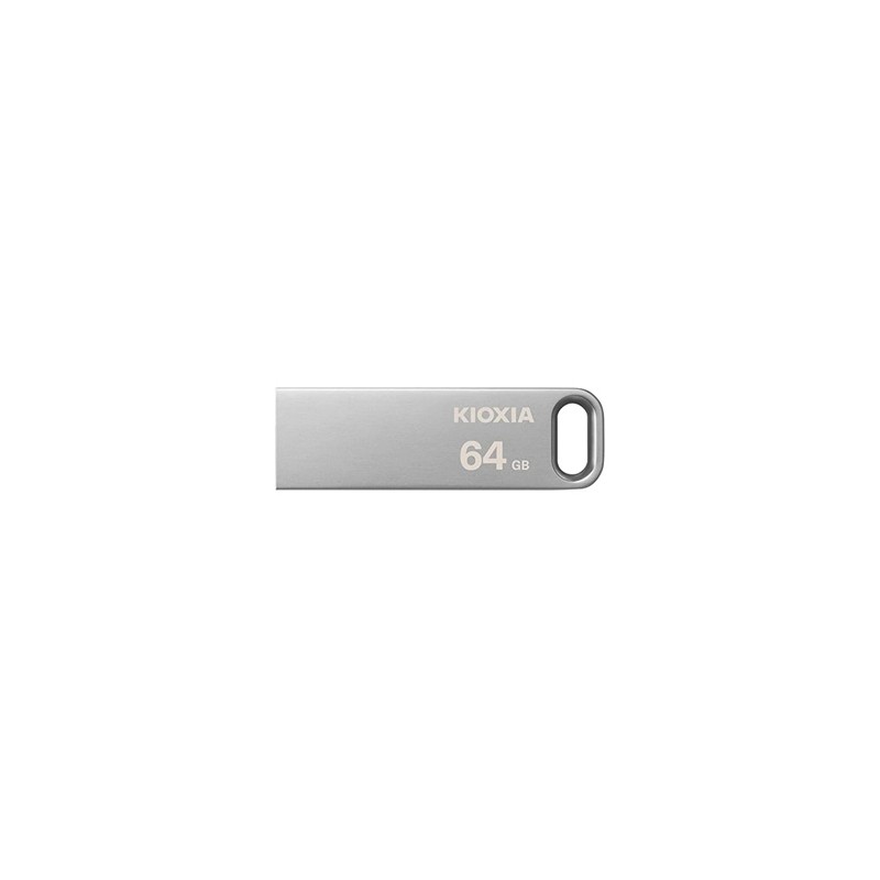 Kioxia USB flash disk, USB 3.0, 64GB, Biwako U366, Biwako U366, srebrny, LU366S064GG4