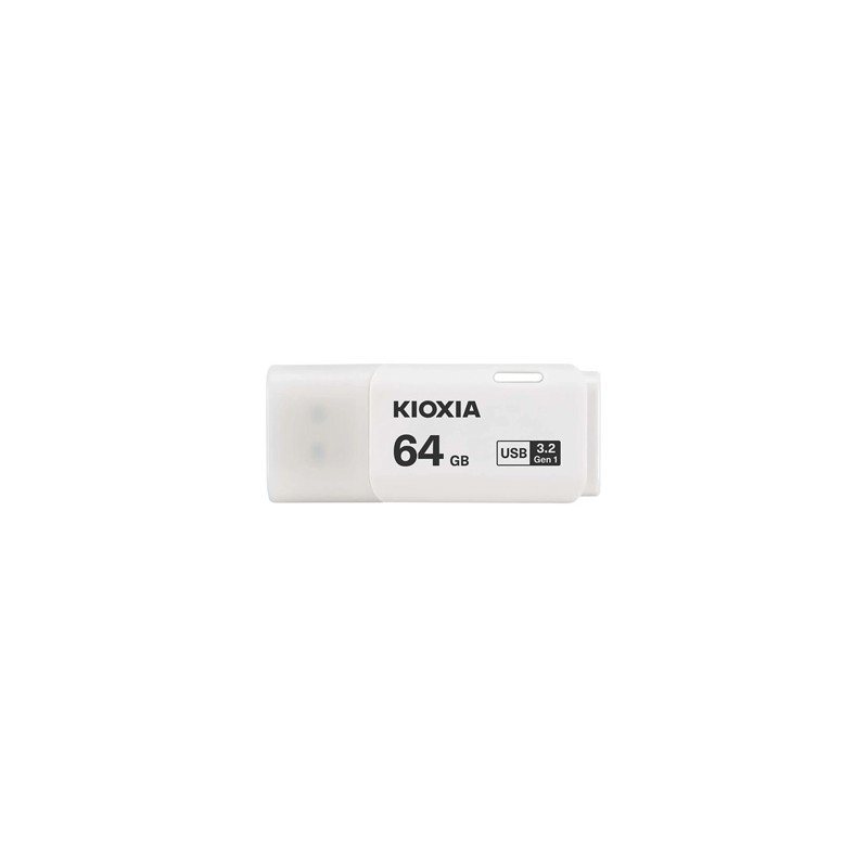 Kioxia USB flash disk, USB 3.0, 64GB, Hayabusa U301, Hayabusa U301, biały, LU301W064GG4