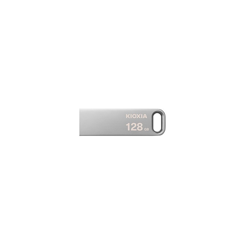 Kioxia USB flash disk, USB 3.0, 128GB, Biwako U366, Biwako U366, srebrny, LU366S128GG4
