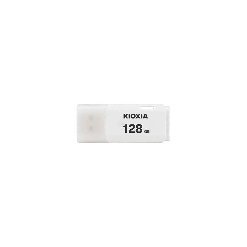 Kioxia USB flash disk, USB 2.0, 128GB, Hayabusa U202, Hayabusa U202, biały, LU202W128GG4