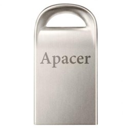 Apacer USB flash disk, USB 2.0, 16GB, AH115, srebrny, AP16GAH115S-1, USB A