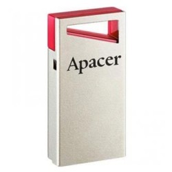 Apacer USB flash disk, USB 2.0, 16GB, AH112, srebrny, AP16GAH112R-1, USB A