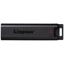 Kingston USB flash disk, USB 3.0, 1000GB, 1TB, DataTraveler Max, czarny, DTMAX/1TB, USB C