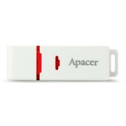 Apacer USB flash disk, USB 2.0, 64GB, AH223, biały, AP64GAH223W-1, USB A, z osłoną