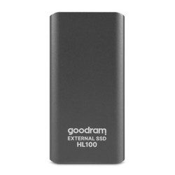 SSD Goodram 2.5", zewnętrzny USB 3.2 typ C, 1000GB, 1TB, HL100, SSDPR-HL100-01T, 450 MB/s-R, 420 MB/s-W