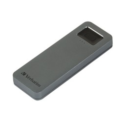 SSD Verbatim 2.5", zewnętrzny USB 3.0 (3.2 Gen 1), 1000GB, 1TB, Executive Fingerprint Secure, 53657, szyfrowanie 256-bit AES, 