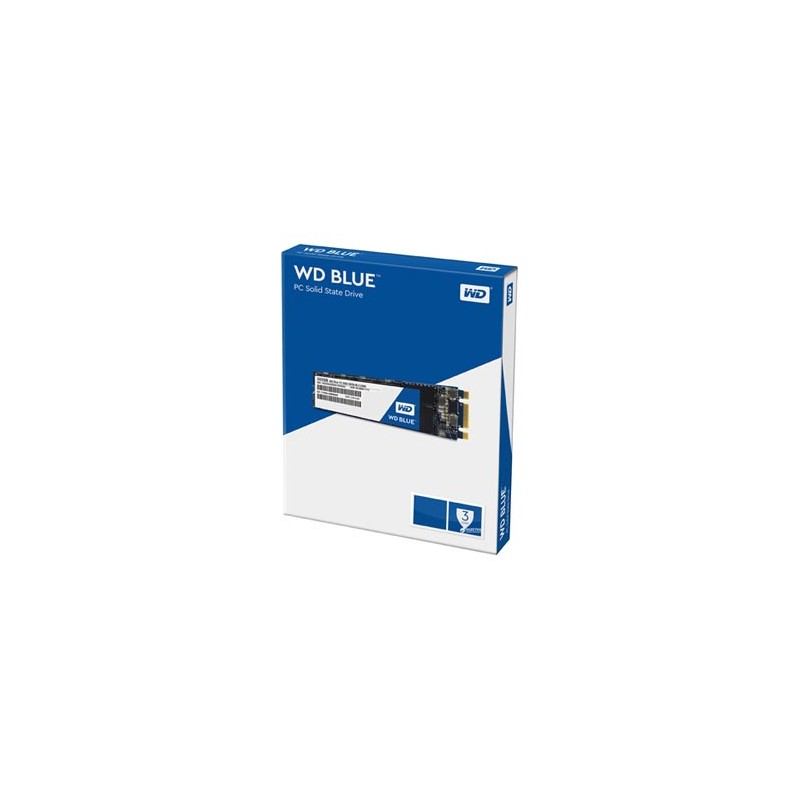 SSD Western Digital M.2, wewnętrzny SATA III, 1TB, WD Blue 3D NAND, WDS100T2B0B, 560 MB/s-R, 530 MB/s-W