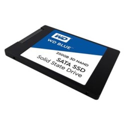 SSD Western Digital 2.5", wewnętrzny SATA III, 250GB, WD Blue 3D NAND, WDS250G2B0A, 550 MB/s-R, 525 MB/s-W