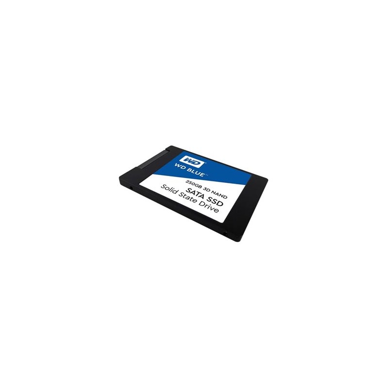 SSD Western Digital 2.5", wewnętrzny SATA III, 250GB, WD Blue 3D NAND, WDS250G2B0A, 550 MB/s-R, 525 MB/s-W