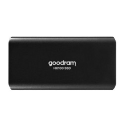 SSD Goodram 2.5", zewnętrzny USB 3.2 typ C, 256GB, HX100, SSDPR-HX100-256, 950 MB/s-R, 900 MB/s-W