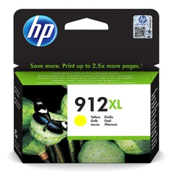 HP oryginalny ink / tusz 3YL83AE, HP 912XL, high capacity, yellow, 825s