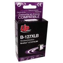 UPrint kompatybilny ink / tusz z LC-127XLBK, B-127XLB, black, 1200s, 30ml