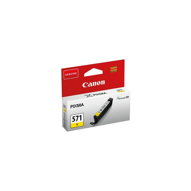 Canon oryginalny ink / tusz CLI-571 Y, 0388C001, yellow, 306s, 7ml, 1szt