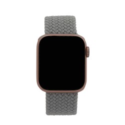 Pasek elastyczny XS do Apple Watch 42/44/45 mm dł. 135 mm jasno szary
