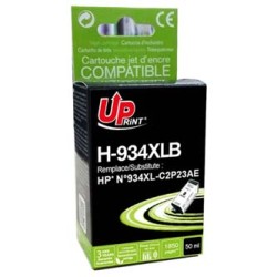 UPrint kompatybilny ink / tusz z C2P23AE, HP 934XL, H-934XLB, black, 1850s, 50ml