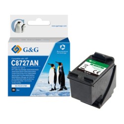 G&G kompatybilny ink / tusz z C8727A, HP 27, NH-R8727BK, black, 20ml, ml