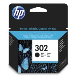 HP ink / tusz F6U66AE, HP 302, black, blistr, 190s, 3.5ml