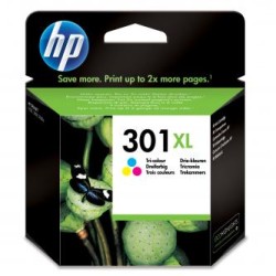 HP oryginalny ink / tusz CH564EE, HP 301XL, color, 300s