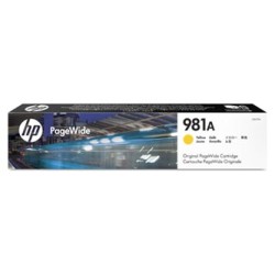 HP oryginalny ink / tusz J3M70A, HP 981A, yellow, 6000s, 70ml
