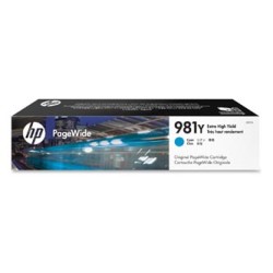 HP oryginalny ink / tusz L0R13A, HP 981Y, cyan, 16000s, 185ml, extra duża pojemność