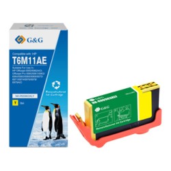 G&G kompatybilny ink / tusz z T6M11AE, HP 903XL, NH-R00903XLY, yellow, 825s