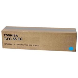Toshiba oryginalny toner TFC55EC, 6AG00002318, cyan, 26500s